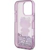 Etui HELLO KITTY Liquid Glitter 50TH Anniversary Party do Apple iPhone 16 Pro Fioletowy Gwarancja 12 miesięcy