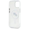 Etui KARL LAGERFELD IML Metal Karl&Choupette Head MagSafe do Apple iPhone 14 Biały Gwarancja 12 miesięcy