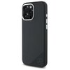 Etui MERCEDES Silicone Tonal Logo Wood Pattern MagSafe do Apple iPhone 16 Pro Max Czarny Model telefonu iPhone 16 Pro Max