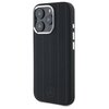 Etui MERCEDES Silicone Vertical Tonal Stripes MagSafe do Apple iPhone 16 Pro Max Czarny Model telefonu iPhone 16 Pro Max