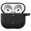 Etui na słuchawki SPIGEN Caseology Vault do Apple Airpods 4 Czarny Karabińczyk Tak