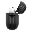 Etui na słuchawki SPIGEN Caseology Vault do Apple Airpods 4 Czarny Materiał TPU