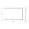 Telewizor HYUNDAI HLM32T311 32" LED Smart TV Tak