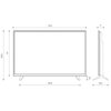 Telewizor HYUNDAI HLP32T329 32" LED Smart TV Nie
