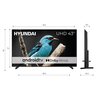 Telewizor HYUNDAI ULX43359GSMART 43" LED 4K Android TV Dolby Vision Dolby Atmos HDMI 2.1 Smart TV Tak