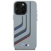 Etui BMW Silicone Turning Lines MagSafe do Apple iPhone 16 Pro Max Szary Model telefonu iPhone 16 Pro Max