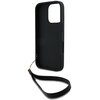 Etui DKNY Wrist Strap Stock Logo do Apple iPhone 16 Pro Max Czarny Marka telefonu Apple