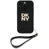 Etui DKNY Wrist Strap Stock Logo do Apple iPhone 16 Pro Max Czarny Model telefonu iPhone 16 Pro Max