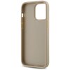 Etui DKNY Quilted Stack Logo do Apple iPhone 14 Pro Beżowy Gwarancja 12 miesięcy