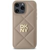 Etui DKNY Quilted Stack Logo do Apple iPhone 14 Pro Beżowy Seria telefonu iPhone