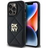 Etui DKNY Quilted Stack Logo do Apple iPhone 14 Pro Czarny