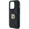 Etui DKNY Quilted Stack Logo do Apple iPhone 14 Pro Czarny Dominujący kolor Czarny