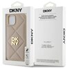 Etui DKNY Quilted Stack Logo do Apple iPhone 14 Beżowy Marka telefonu Apple