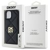 Etui DKNY Quilted Stack Logo do Apple iPhone 14 Czarny Marka telefonu Apple
