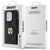 Etui DKNY Quilted Stack Logo do Apple iPhone 14 Pro Max Czarny Marka telefonu Apple