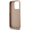 Etui DKNY Quilted Stack Logo do Apple iPhone 15 Pro Beżowy Gwarancja 12 miesięcy