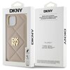 Etui DKNY Quilted Stack Logo do Apple iPhone 15 Plus Beżowy Marka telefonu Apple
