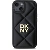 Etui DKNY Quilted Stack Logo do Apple iPhone 15 Plus Czarny Model telefonu iPhone 15 Plus
