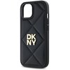 Etui DKNY Quilted Stack Logo do Apple iPhone 15 Plus Czarny Typ Etui nakładka