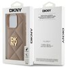 Etui DKNY Quilted Stack Logo do Apple iPhone 15 Pro Max Beżowy Marka telefonu Apple