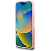 Etui GUESS IML Glitter Circle MagSafe do Apple iPhone 16 Pro Różowy Dominujący kolor Różowy