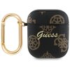 Etui na słuchawki GUESS 4G Hook do Apple AirPods 1/2 Czarny