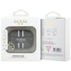 Etui na słuchawki GUESS 4G Printed Stripes Charm do Apple AirPods Pro 2 gen Brązowy Kompatybilność Apple AirPods Pro 2 gen