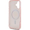 Etui GUESS IML Glitter Circle MagSafe do Apple iPhone 16 Różowy Typ Etui nakładka