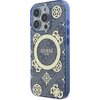 Etui GUESS IML Peony On 4G Background MagSafe do Apple iPhone 16 Pro Max Niebieski Model telefonu iPhone 16 Pro Max