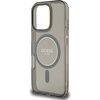 Etui GUESS IML Glitter Circle MagSafe do Apple iPhone 16 Pro Max Czarny Typ Etui magnetyczne