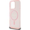 Etui GUESS IML Glitter Circle MagSafe do Apple iPhone 16 Pro Max Różowy Typ Etui magnetyczne