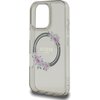 Etui GUESS IML Flowers Wreath MagSafe do Apple iPhone 16 Pro Max Czarny Typ Etui magnetyczne