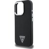 Etui GUESS Grained Triangle MagSafe do Apple iPhone 16 Pro Max Czarny Typ Etui magnetyczne
