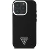 Etui GUESS Grained Triangle MagSafe do Apple iPhone 16 Pro Max Czarny Seria telefonu iPhone