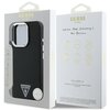Etui GUESS Grained Triangle MagSafe do Apple iPhone 16 Pro Max Czarny Marka telefonu Apple