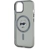 Etui KARL LAGERFELD IML Metal Choupette Head MagSafe do Apple iPhone 15 Przezroczysto-czarny Typ Etui magnetyczne