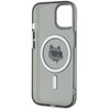 Etui KARL LAGERFELD IML Metal Choupette Head MagSafe do Apple iPhone 15 Przezroczysto-czarny Typ Etui nakładka