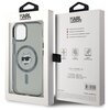 Etui KARL LAGERFELD IML Metal Choupette Head MagSafe do Apple iPhone 15 Przezroczysto-czarny Marka telefonu Apple