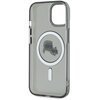 Etui KARL LAGERFELD IML Metal Karl&Choupette Head MagSafe do Apple iPhone 15 Przezroczysto-czarny Typ Etui nakładka