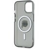 Etui KARL LAGERFELD IML Metal Karl Head MagSafe do Apple iPhone 15 Przezroczysto-czarny Typ Etui nakładka