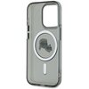 Etui KARL LAGERFELD IML Metal Karl&Choupette Head MagSafe do Apple iPhone 15 Pro Max Przezroczysto-czarny Typ Etui nakładka