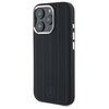 Etui MERCEDES Silicone Vertical Tonal Stripes MagSafe do Apple iPhone 16 Pro Czarny Model telefonu iPhone 16 Pro