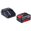 Szlifierka kątowa EINHELL TC-AG 18-115 Li + Akumulator EINHELL Power X-Change 4Ah 18 V + Ładowarka Silnik Szczotkowy