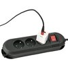 Listwa HAMA Comfort P2223754 3GN (3m) Czarny Liczba gniazd [szt] 3