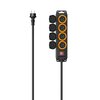Listwa zasilająca HAMA 223064 (4 m) Prąd znamionowy [A] 16