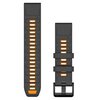 Pasek GARMIN QuickFit 010-13392-05 (45/46/47mm) Grafitowo-pomarańczowy