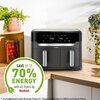 Air Fryer Frytkownica beztłuszczowa TEFAL Dual Easy Fry XXL EY942HE0 z podwójnym koszem Funkcje dodatkowe Funkcja synchronizacji