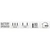 Lampki drucik CHRISTMAS DECORATION 80 LED Multicolor Bateryjne Funkcje dodatkowe Brak