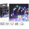 Lampki drucik CHRISTMAS DECORATION 80 LED Multicolor Bateryjne Rodzaj Lampki