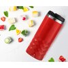 Kubek termiczny SMILE 320ml Czerwony Materiał Tworzywo sztuczne